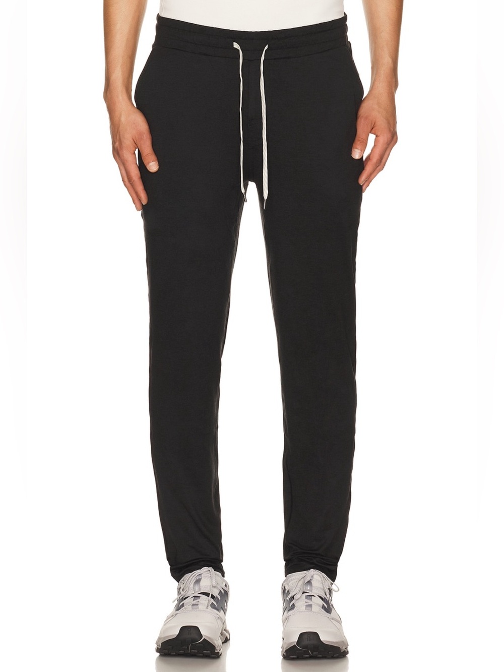 Vuori Ponto Performance Black Slim Jogger Pants Medium Mens